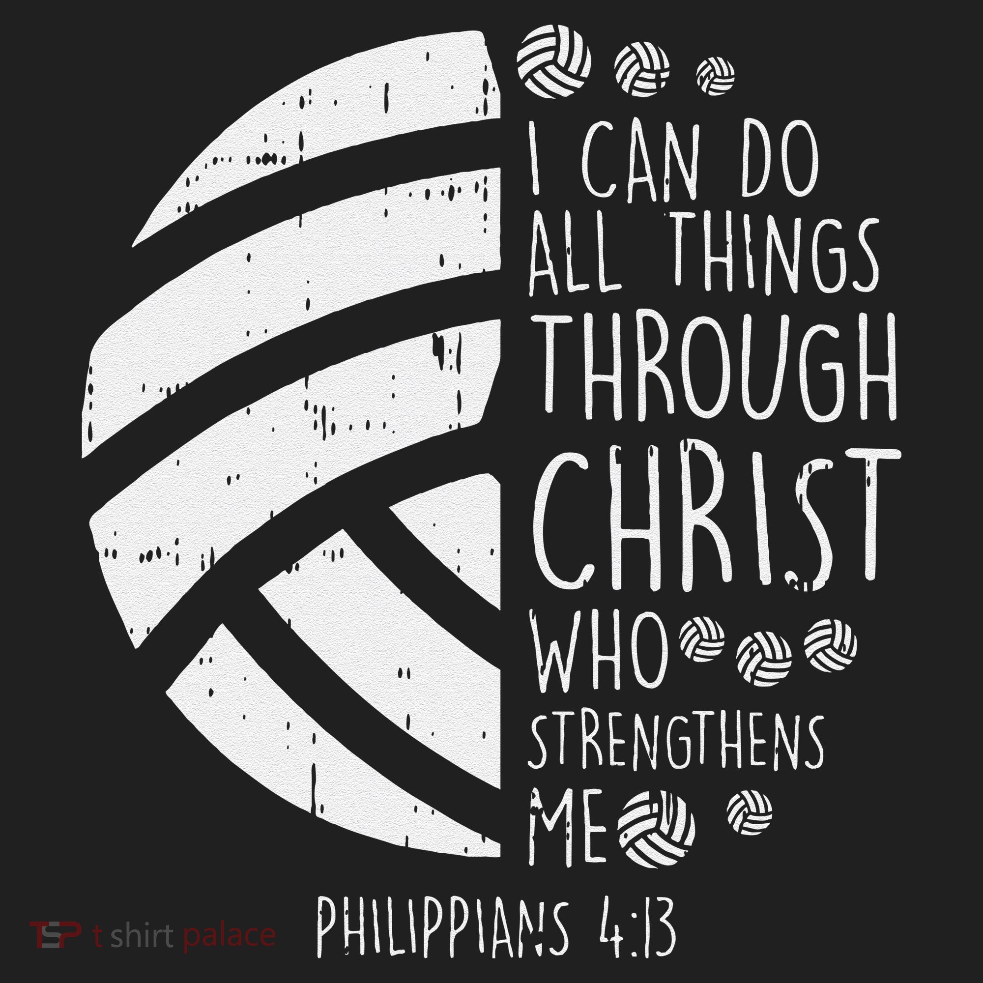 Volleyball I Can Do Things Bible Verse God Jesus Gift Beanie