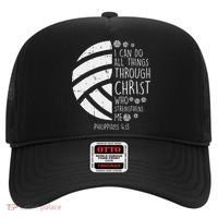 Volleyball I Can Do Things Bible Verse God Jesus Gift Hat thumb 0