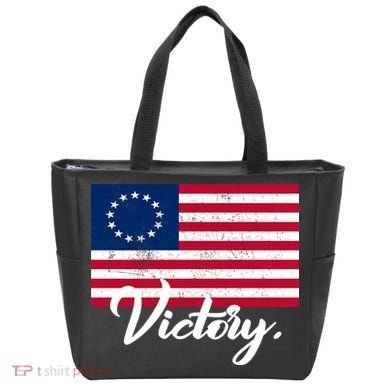 Victory America Betsy Ross Flag 1776 Tote Bag