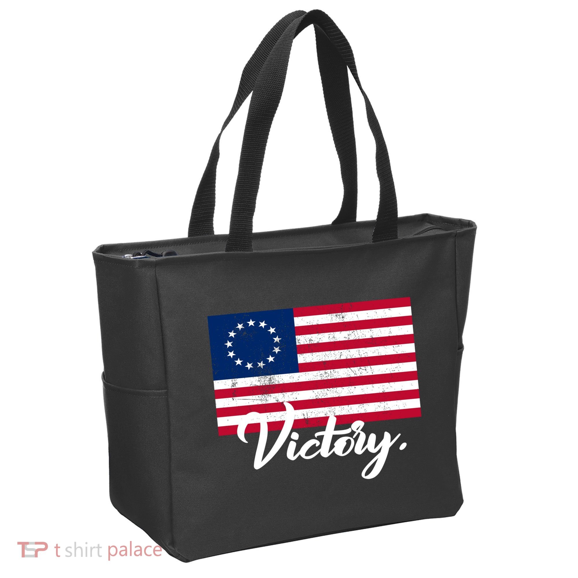 Victory America Betsy Ross Flag 1776 Tote Bag