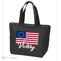 Victory America Betsy Ross Flag 1776 Tote Bag thumb 3