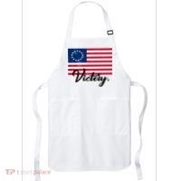 Victory America Betsy Ross Flag 1776 Apron thumb 0