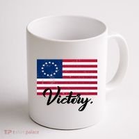 Victory America Betsy Ross Flag 1776 Coffee Mug thumb 1