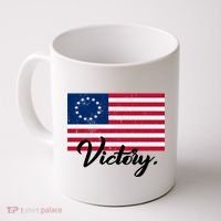 Victory America Betsy Ross Flag 1776 Coffee Mug thumb 0