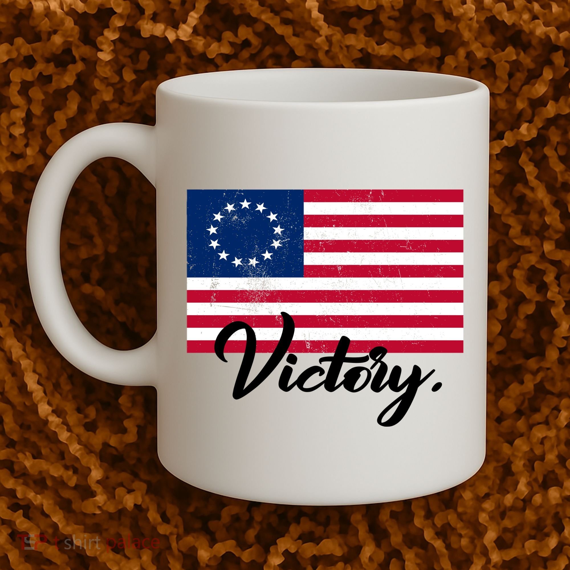 Victory America Betsy Ross Flag 1776 Coffee Mug