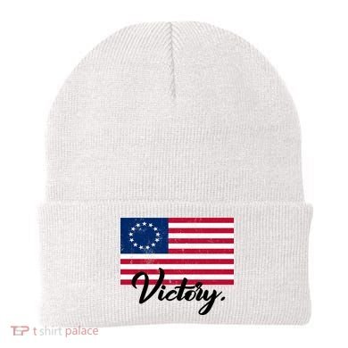 Victory America Betsy Ross Flag 1776 Beanie
