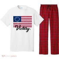 Victory America Betsy Ross Flag 1776 Pajama Set thumb 0