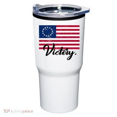 Victory America Betsy Ross Flag 1776 Tumbler