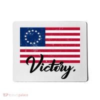 Victory America Betsy Ross Flag 1776 Mousepad thumb 0