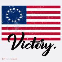Victory America Betsy Ross Flag 1776 Ornament thumb 1