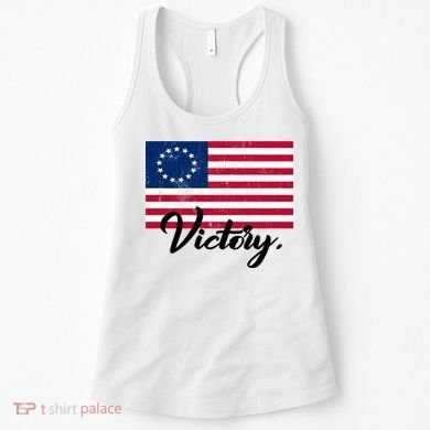 Victory America Betsy Ross Flag 1776 Women's Tank Top