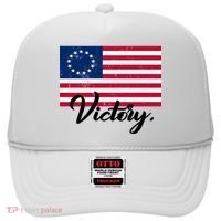 Victory America Betsy Ross Flag 1776 Hat thumb 0