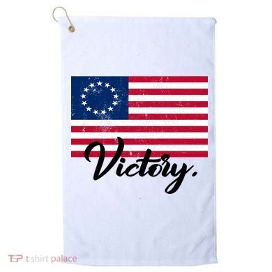 Victory America Betsy Ross Flag 1776 Golf Towel