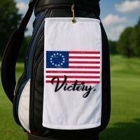 Victory America Betsy Ross Flag 1776 Golf Towel thumb 2