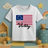 Victory America Betsy Ross Flag 1776 Toddler T-Shirt thumb 3
