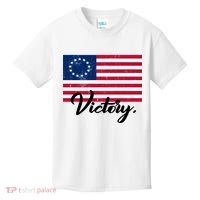 Victory America Betsy Ross Flag 1776 Kids T-Shirt thumb 0