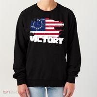 Victory Betsy Ross Original Flag Women's Sweatshirt thumb 0