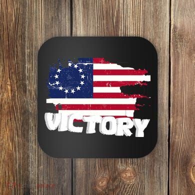 Victory Betsy Ross Original Flag Coaster
