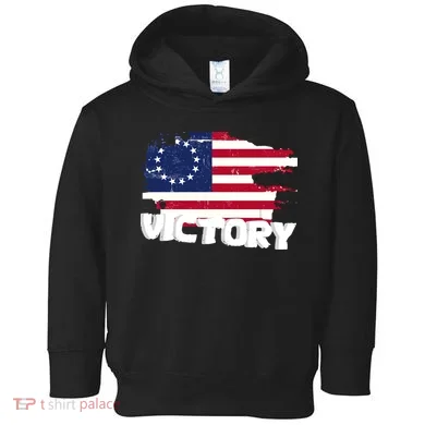 Victory Betsy Ross Original Flag Toddler Hoodie