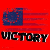 Victory Betsy Ross Original Flag Santa Hat thumb 1
