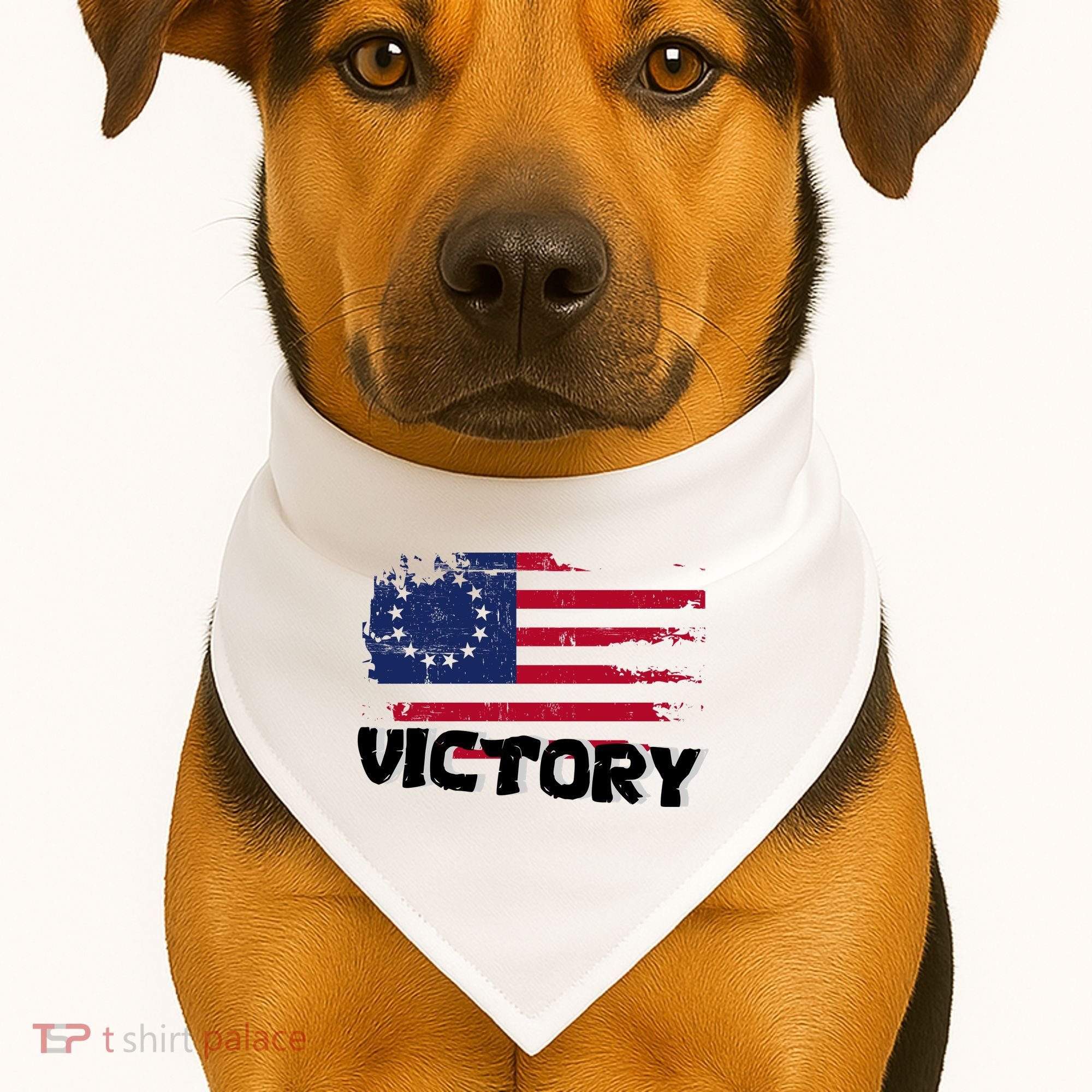 Victory Betsy Ross Original Flag USA-Made Doggie Bandana