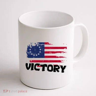 Victory Betsy Ross Original Flag Coffee Mug back