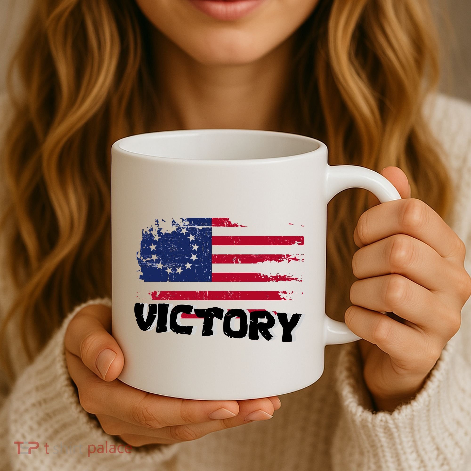 Victory Betsy Ross Original Flag Coffee Mug