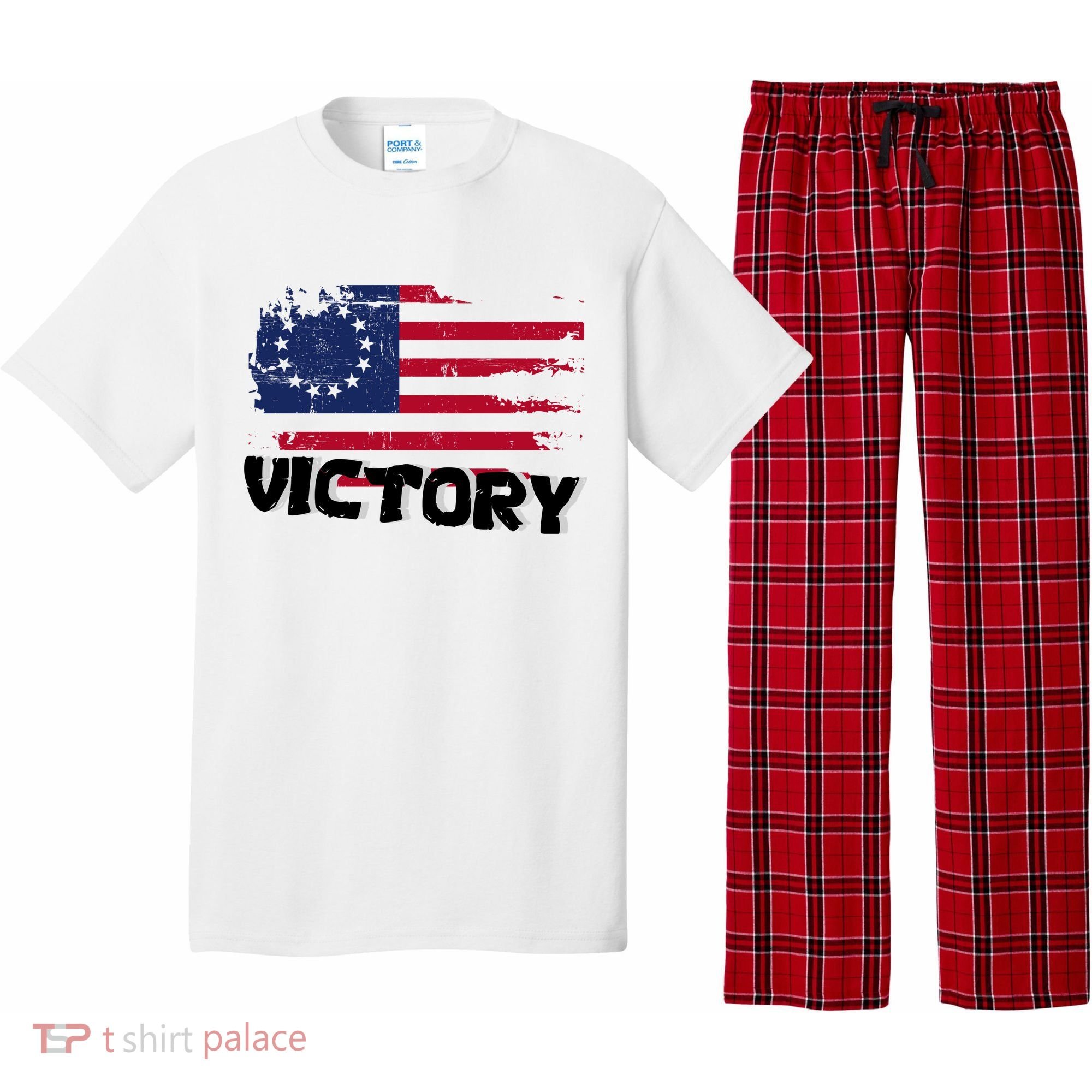 Victory Betsy Ross Original Flag Pajama Set