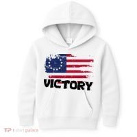 Victory Betsy Ross Original Flag Kids Hoodie thumb 0