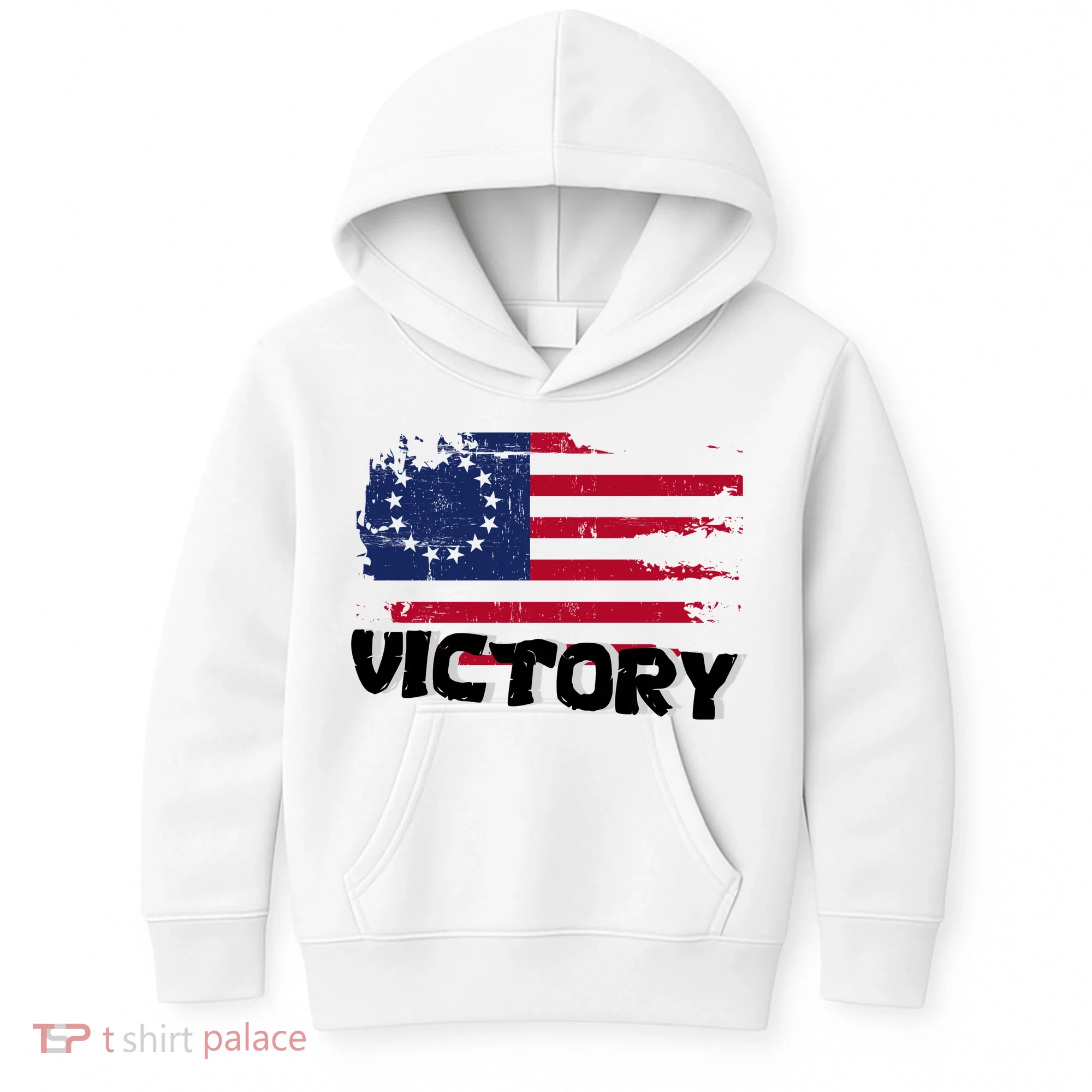 Victory Betsy Ross Original Flag Kids Hoodie