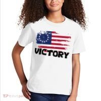 Victory Betsy Ross Original Flag Kids T-Shirt thumb 2