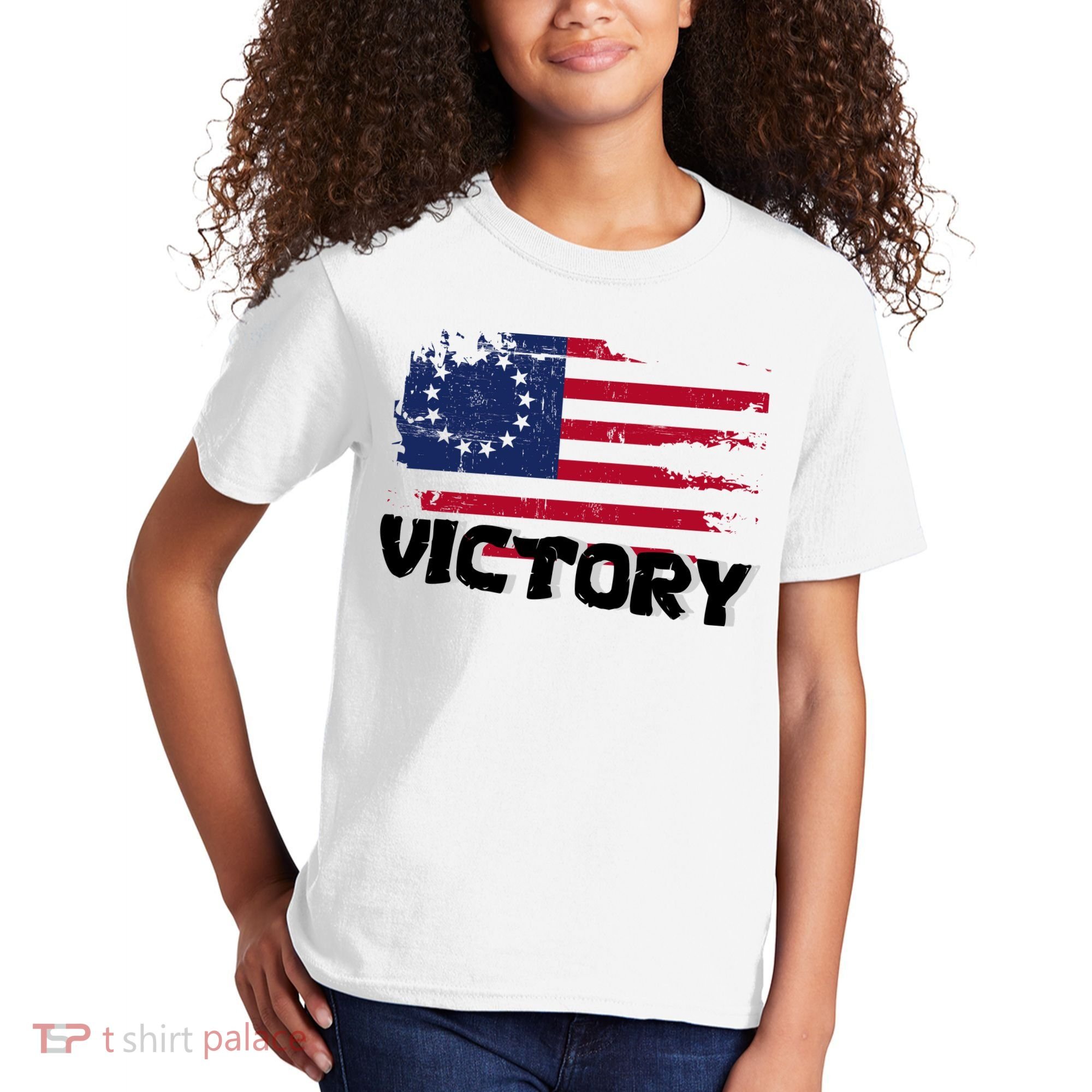 Victory Betsy Ross Original Flag Kids T-Shirt