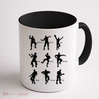 Victory Royale Gamer Dance Moves Coffee Mug thumb 1