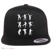 Victory Royale Gamer Dance Moves Flat Bill Trucker Hat thumb 0