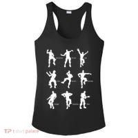 Victory Royale Gamer Dance Moves Ladies PosiCharge Competitor Racerback Tank thumb 0