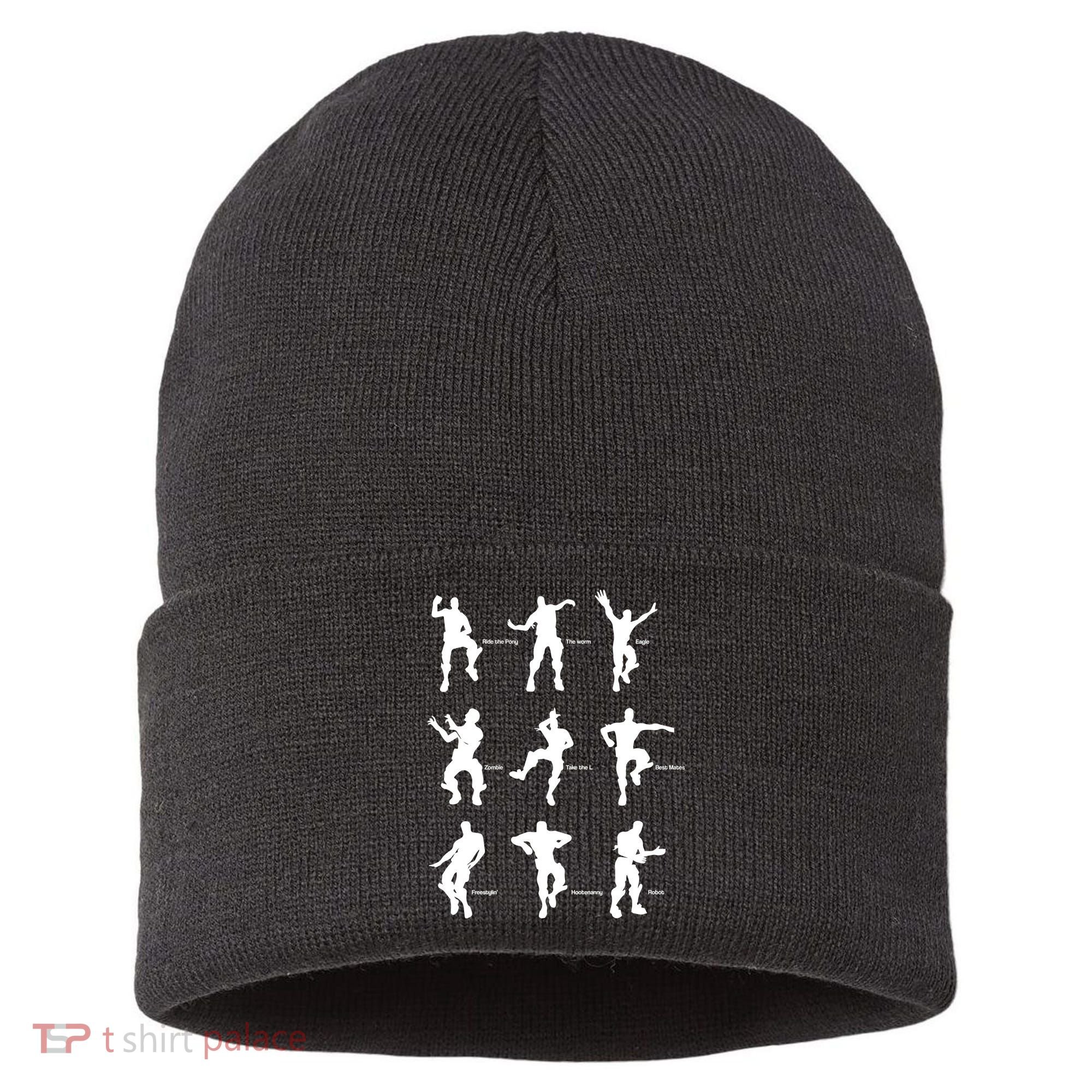 Victory Royale Gamer Dance Moves Sustainable Knit Beanie