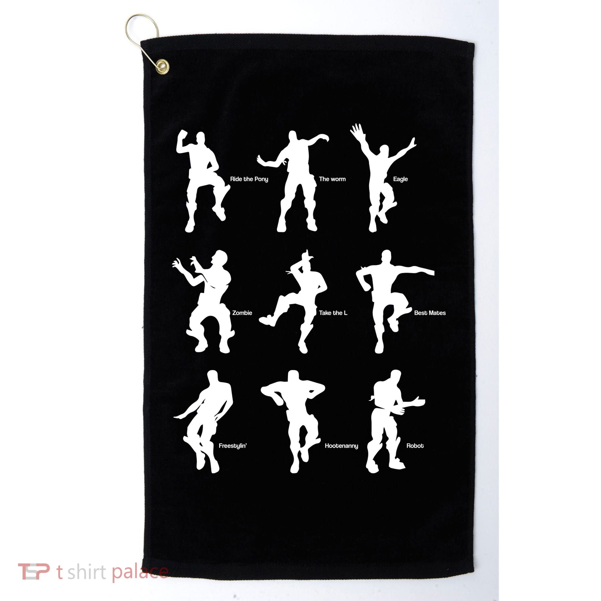 Victory Royale Gamer Dance Moves Golf Towel