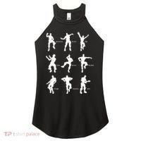 Victory Royale Gamer Dance Moves Women's Perfect Tri Rocker Tank thumb 0