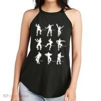 Victory Royale Gamer Dance Moves Women's Perfect Tri Rocker Tank thumb 2