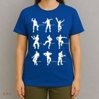 Victory Royale Gamer Dance Moves T-Shirt thumb 4