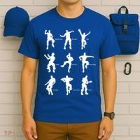Victory Royale Gamer Dance Moves T-Shirt thumb 6
