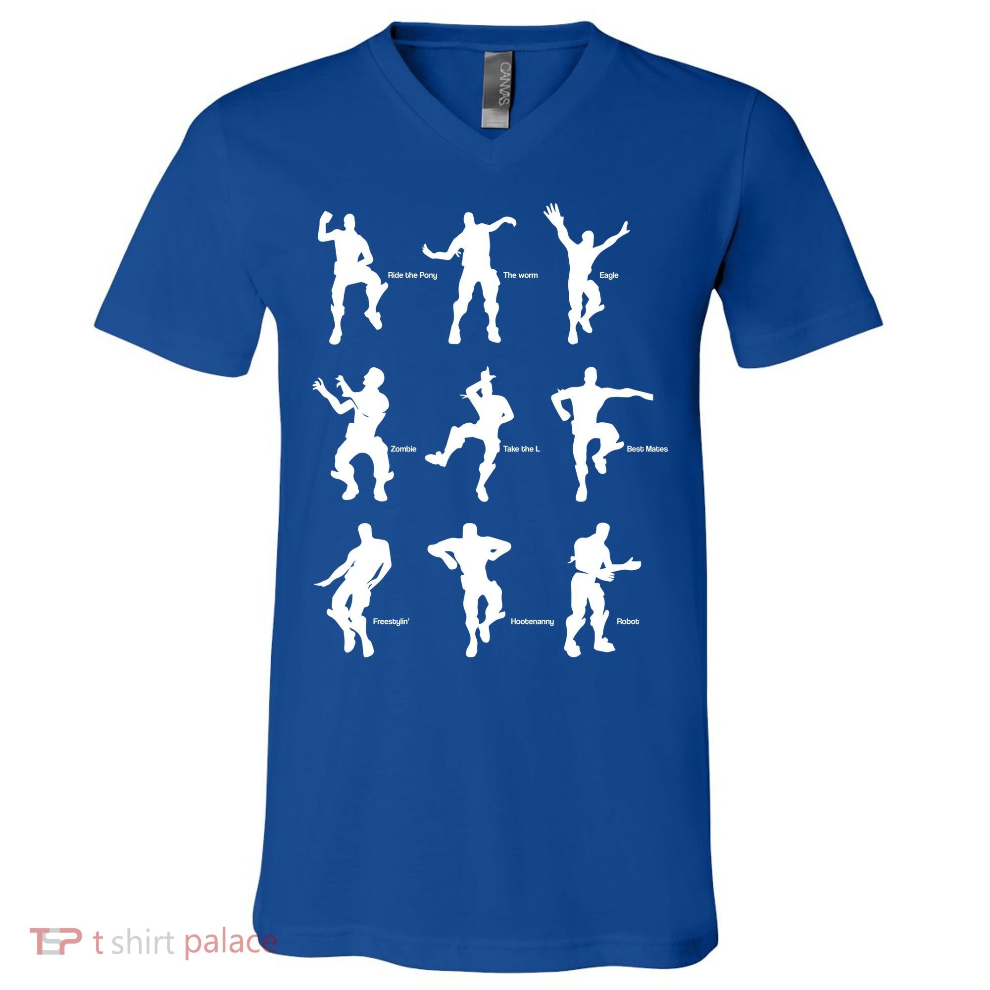 Victory Royale Gamer Dance Moves V-Neck T-Shirt