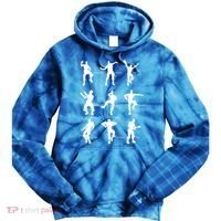 Victory Royale Gamer Dance Moves Tie Dye Hoodie thumb 0