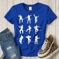 Victory Royale Gamer Dance Moves Women's T-Shirt thumb 3