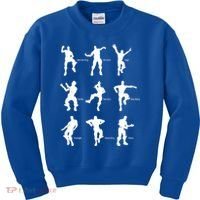 Victory Royale Gamer Dance Moves Kids Sweatshirt thumb 0
