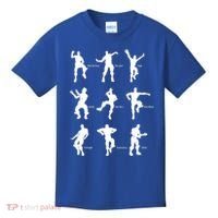 Victory Royale Gamer Dance Moves Kids T-Shirt thumb 0
