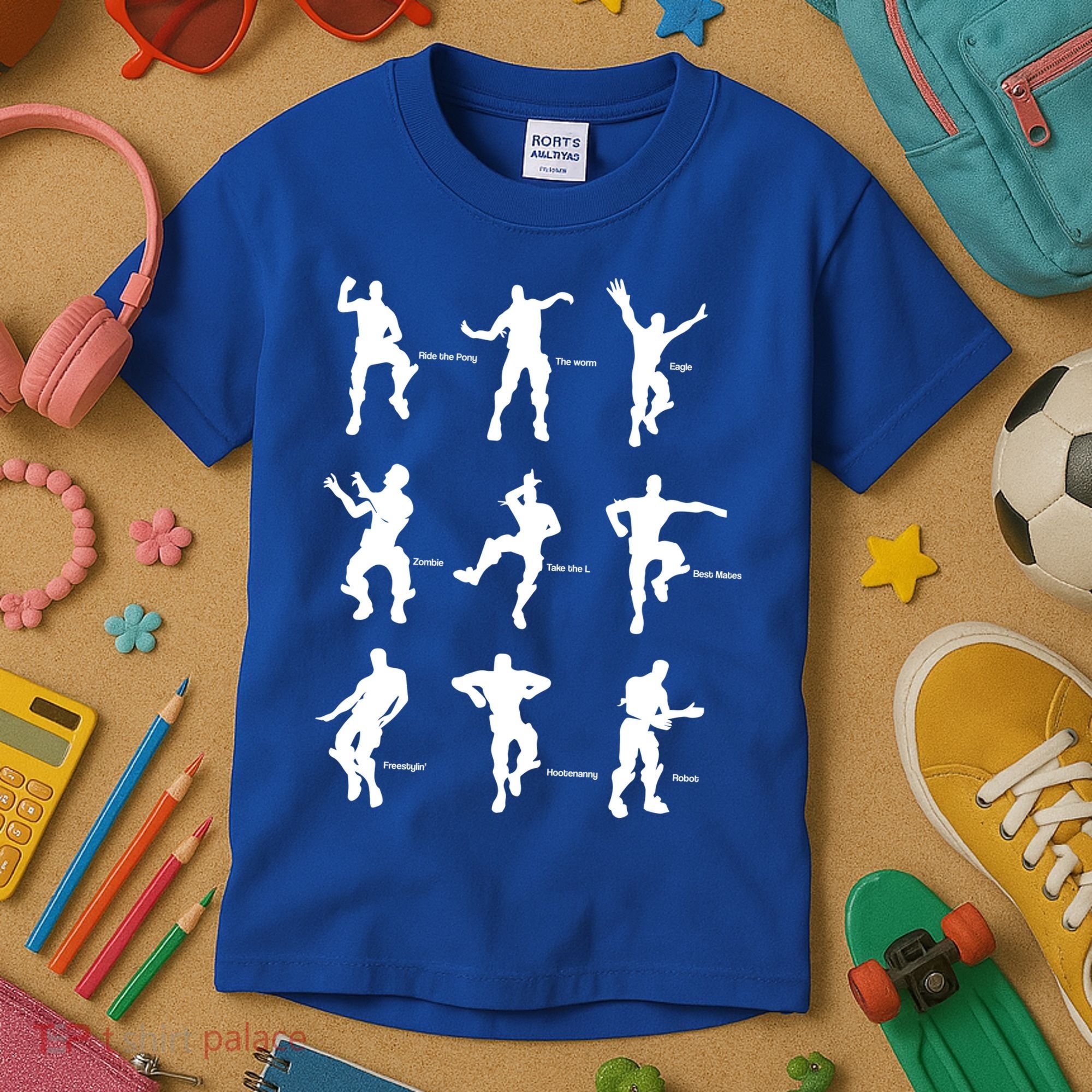 Victory Royale Gamer Dance Moves Kids T-Shirt