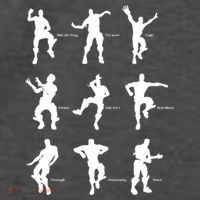 Victory Royale Gamer Dance Moves Vector Backpack thumb 2