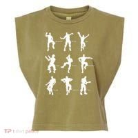 Victory Royale Gamer Dance Moves Garment-Dyed Women's Muscle Tee thumb 0