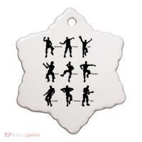 Victory Royale Gamer Dance Moves Ceramic Ornament thumb 0